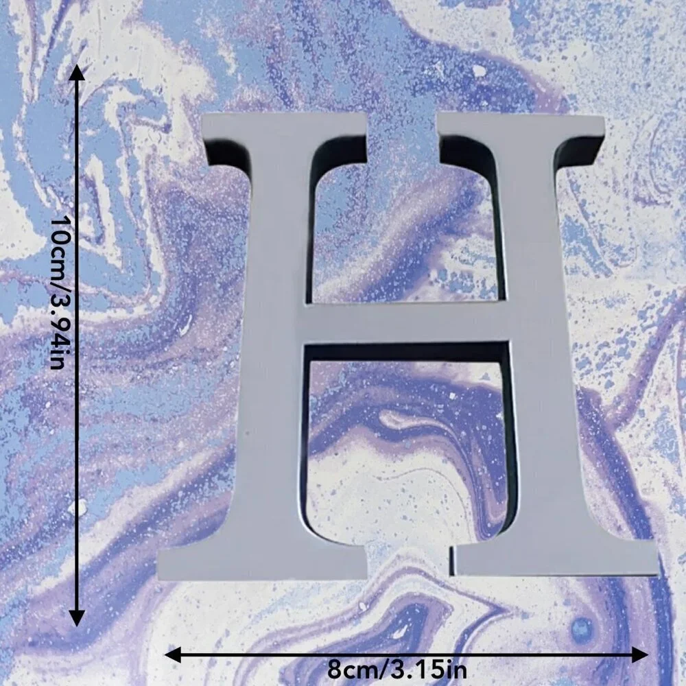 💖3/$15💖 3D Acrylic Mirror Wall Sticker Letter 